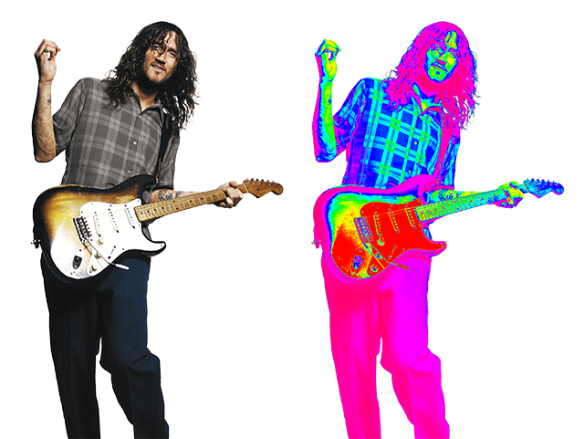 Image Composition, John Frusciante